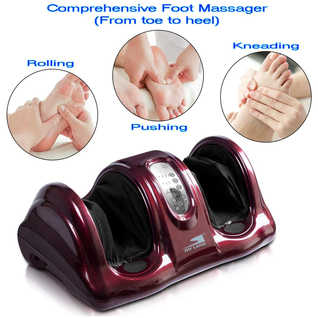 Foot Massager with Vibration for Improved Blood Circulation for Home Use