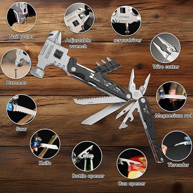 Multitool Professional Stainless Steel Hammer
